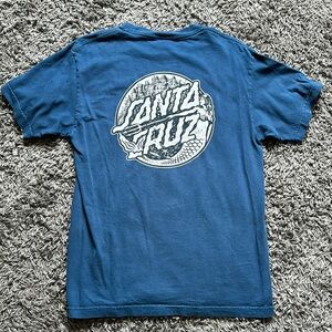 Santa Cruz blue mermaid shirt